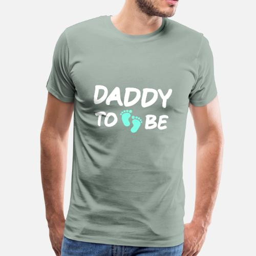 Geschenke Für Werdende Väter
 daddy to be Geschenke für werdende Väter Papa blau Männer