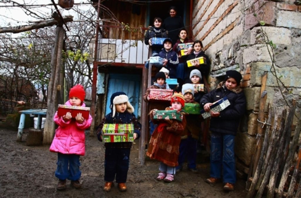 Geschenke Im Schuhkarton
 Weihnachten im Schuhkarton in Möhringen Geschenke für