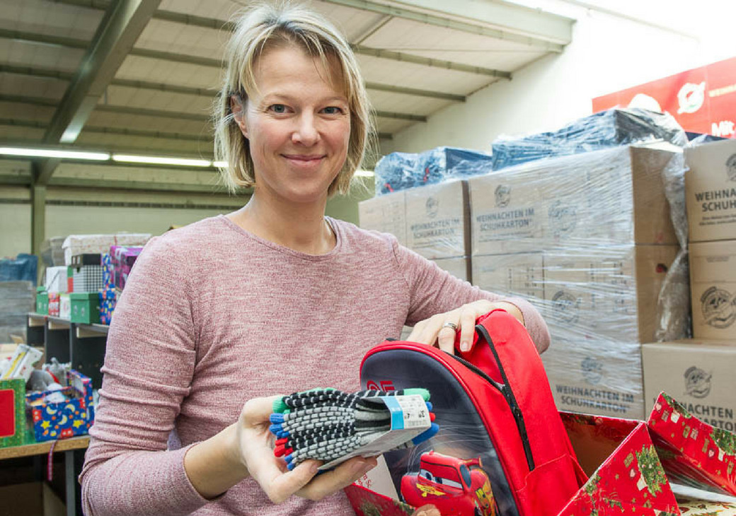 Geschenke Im Schuhkarton
 Projekte