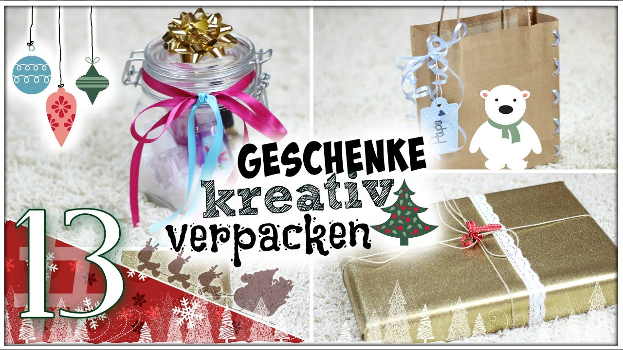 Geschenke Kreativ
 GESCHENKE KREATIV VERPACKEN DIY