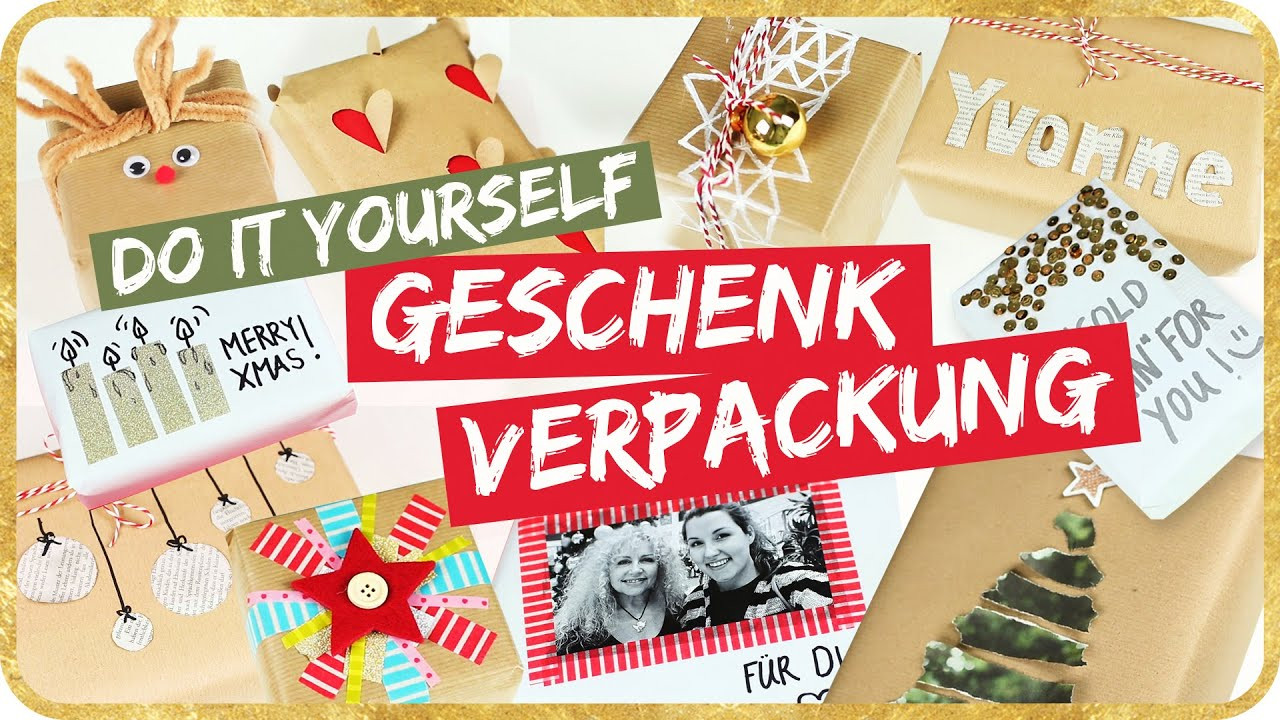 Geschenke Kreativ
 10 geniale DIY Verpackungsideen Geschenke kreativ