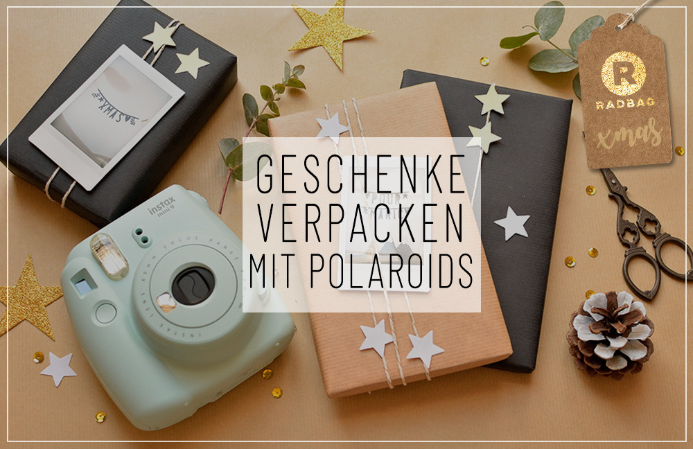 Geschenke Mit N
 DIY Weihnachtsgeschenke verpacken mit Polaroids