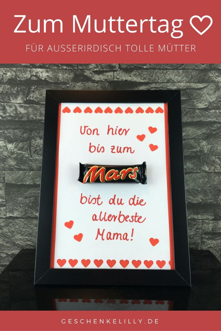 Geschenke Mutter
 Die 25 besten Ideen zu Basteln zum muttertag auf