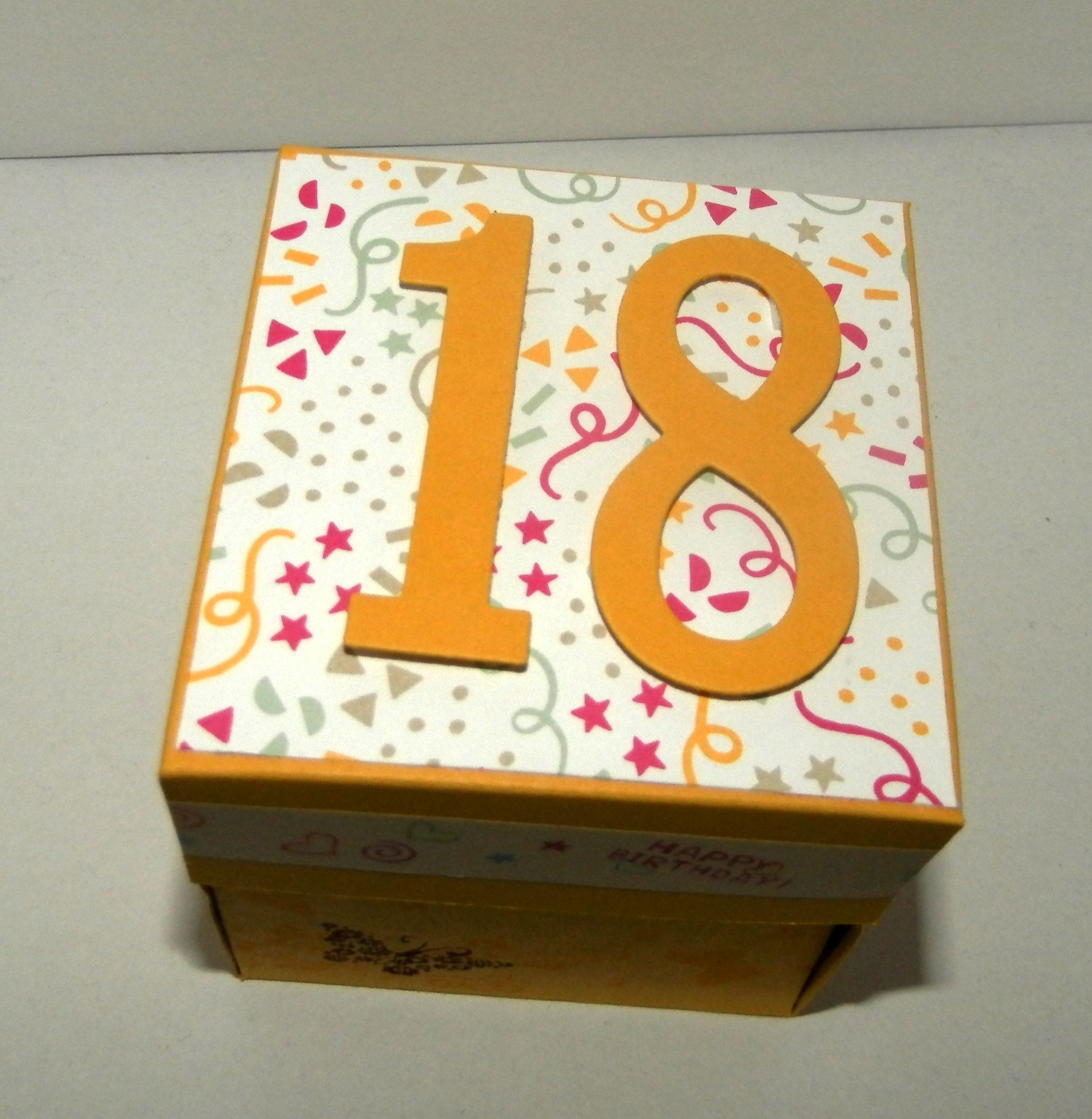 Geschenke Zum 18 Geburtstag Tochter
 Eine Explosionsbox zum 18 Geburtstag