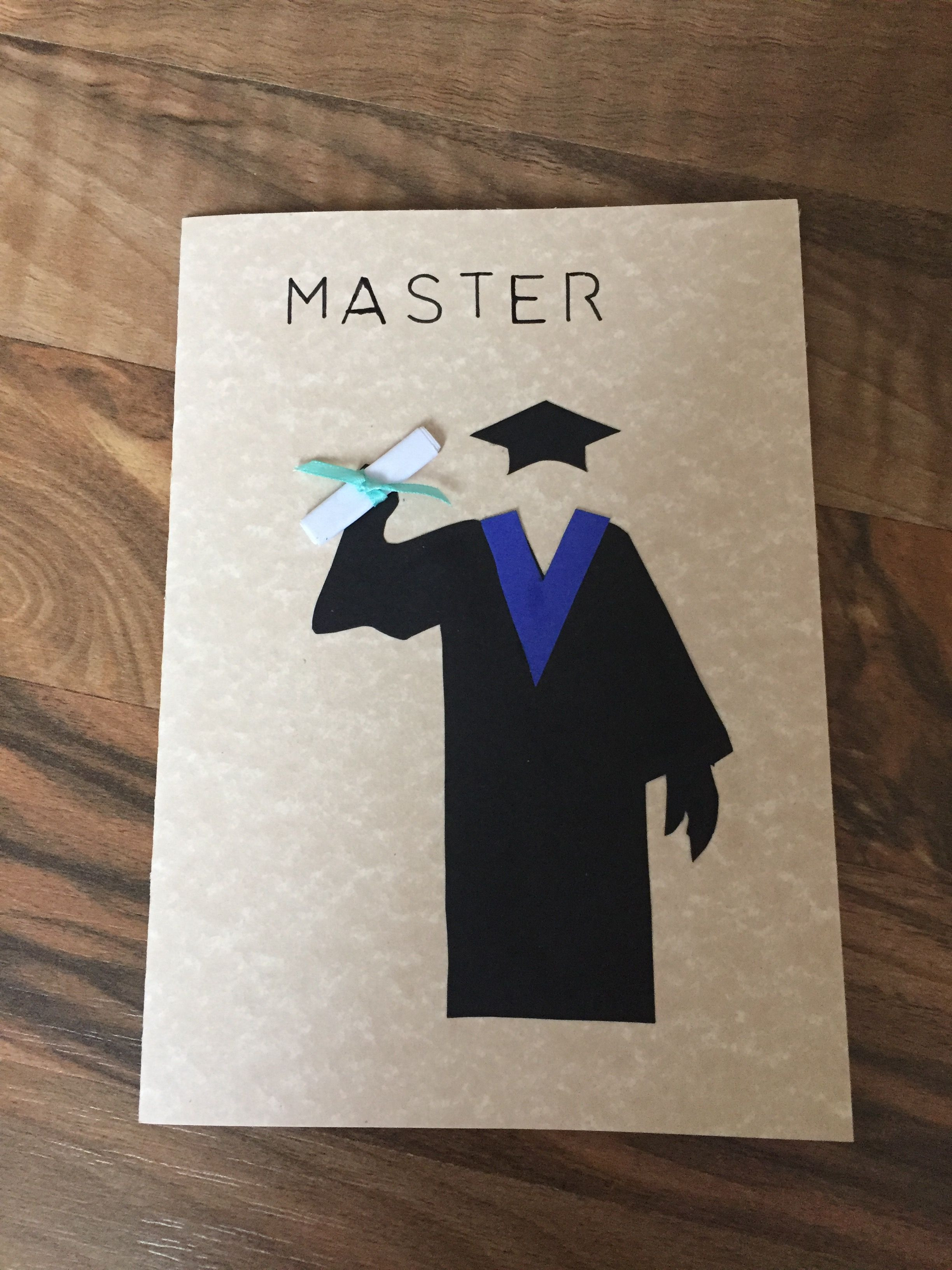 Geschenke Zur Bestandenen Prüfung
 Graduation Abschlus bestandene Prüfung Master Studium
