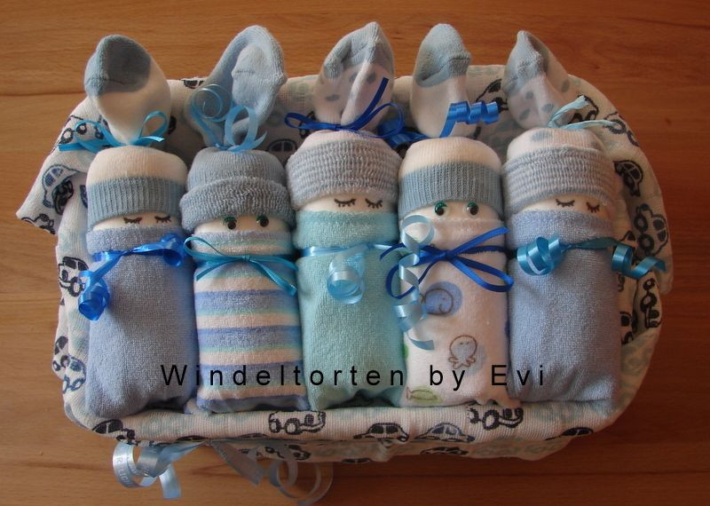 Geschenke Zur Pullerparty
 Windelbabys Boy etwas andere Windeltorte von