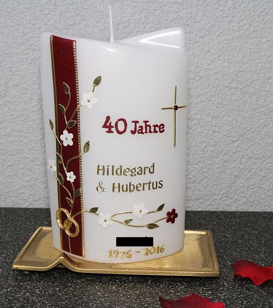 Geschenke Zur Rubinhochzeit
 Rubinhochzeit Ein tolles Geschenk zur Rubinhochzeit