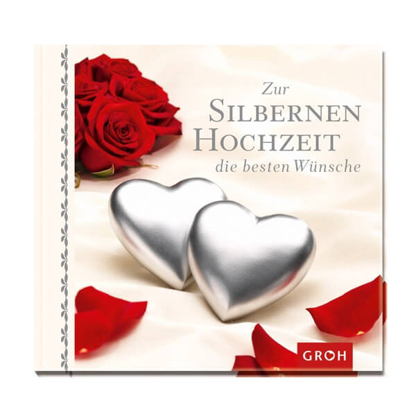 Geschenke Zur Silbernen Hochzeit
 Silberhochzeit Geschenkbuch "Zur silbernen Hochzeit