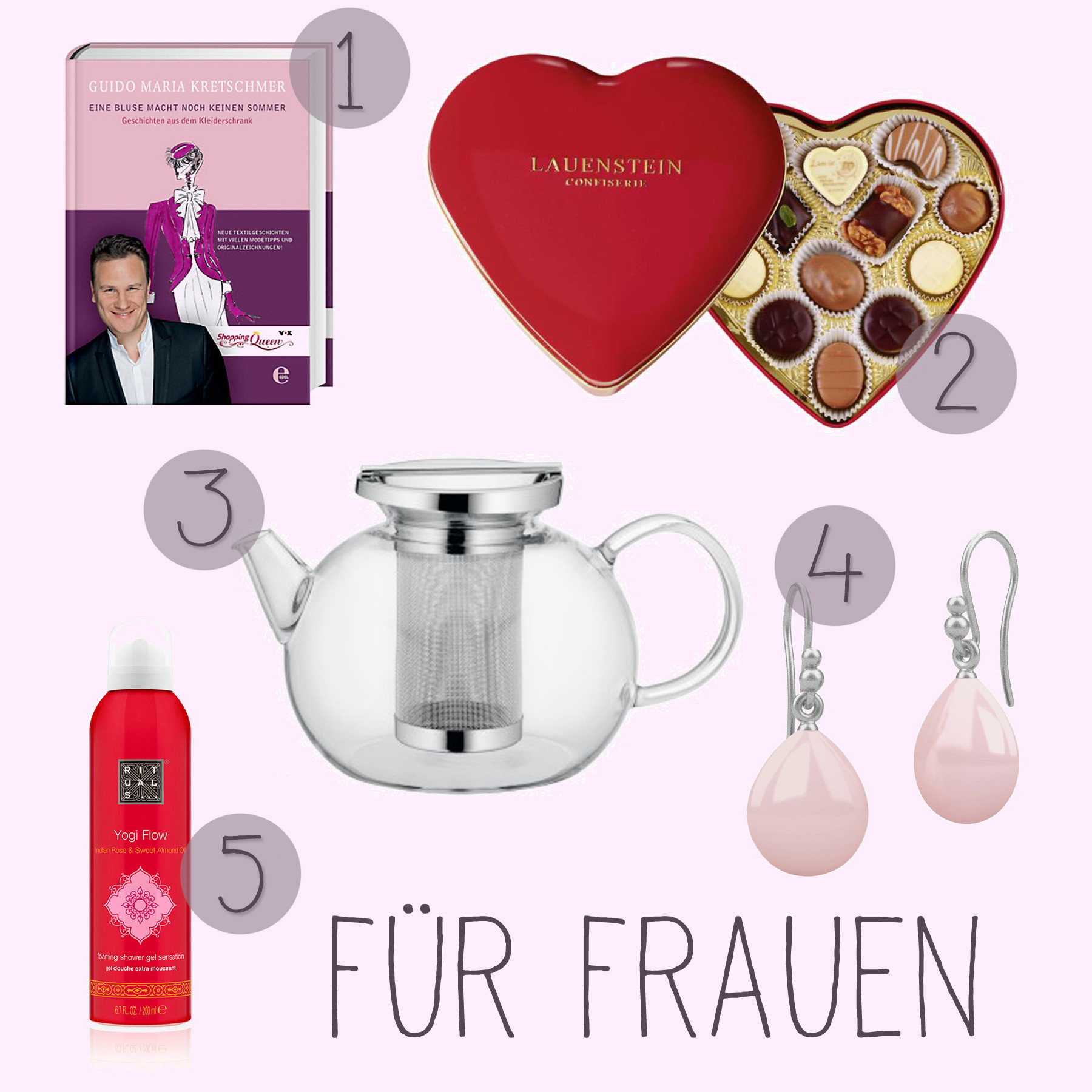 Geschenkideen Frauen
 Anzeige Geschenkideen für Liebsten