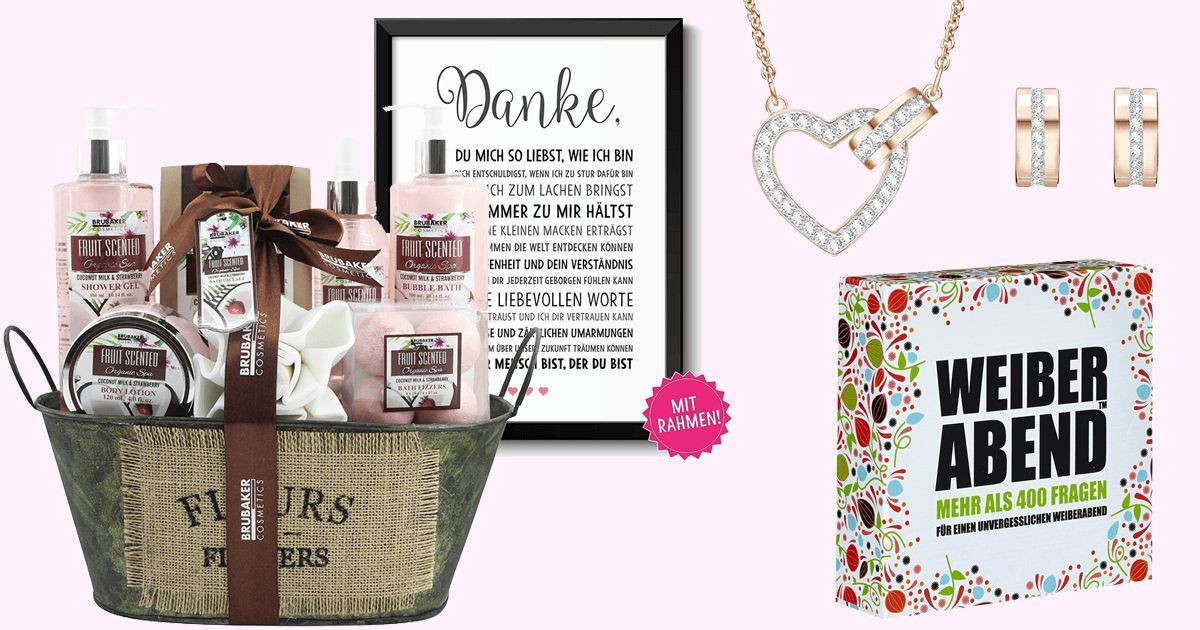 Geschenkideen Frauen
 Besondere Geschenke für Frauen [33 Geschenkideen]