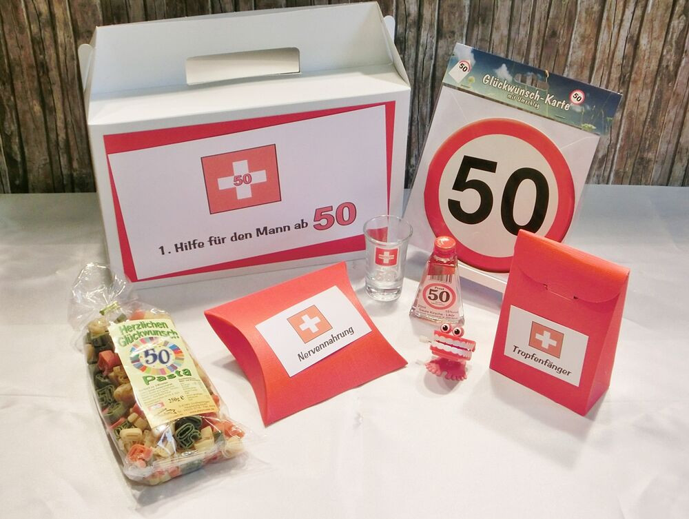 Geschenkideen Für 50 Geburtstag
 Geldgeschenk Geschenk lustiges Erste Hilfe Set für Männer