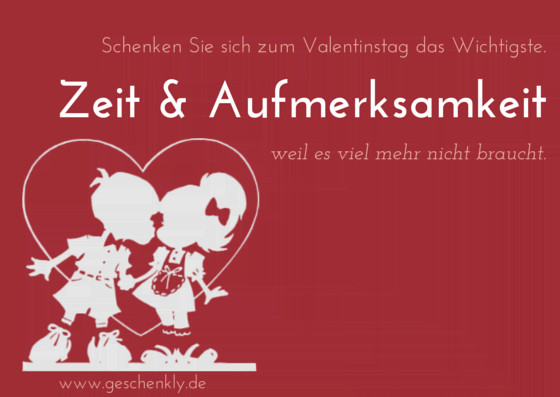 Geschenkideen Zum Valentinstag
 Ausgefallene Geschenkideen zum Valentinstag der Liebe wegen