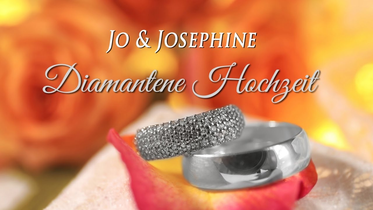 Geschenkkorb Diamantene Hochzeit
 Diamantene Hochzeit