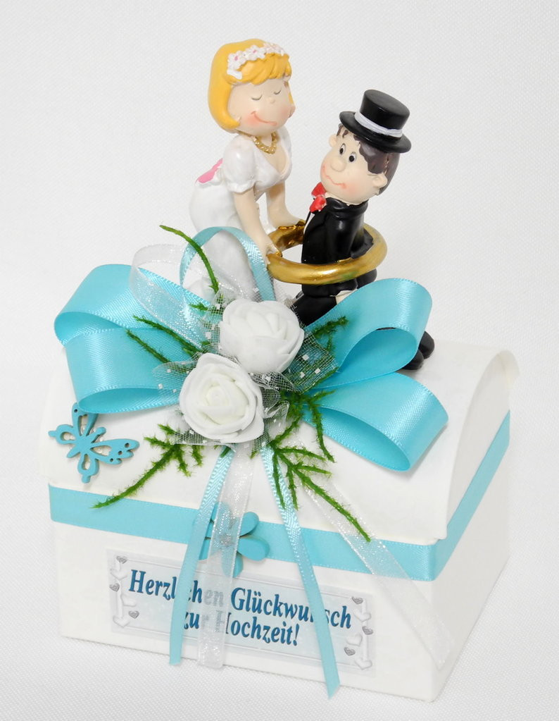 Geschenkschachtel Hochzeit
 Geschenkschachtel Geldgeschenk zur Hochzeit Brautpaar