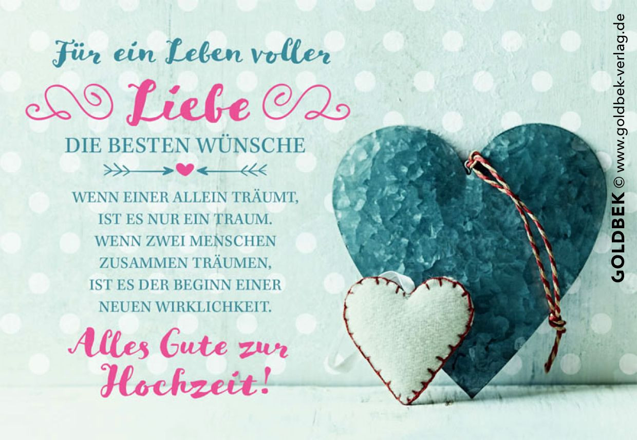 Geschichten Zur Hochzeit Zum Vorlesen
 Postkarten Hochzeit Für ein Leben voller Liebe Ein