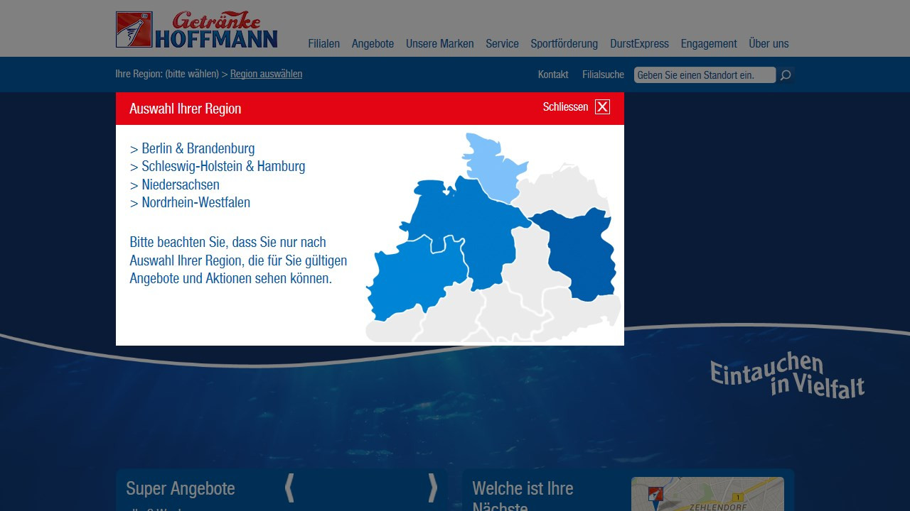 Getränke Hoffmann Potsdam
 Getränke Hoffmann Oderstraße in Teltow Getränkemarkt