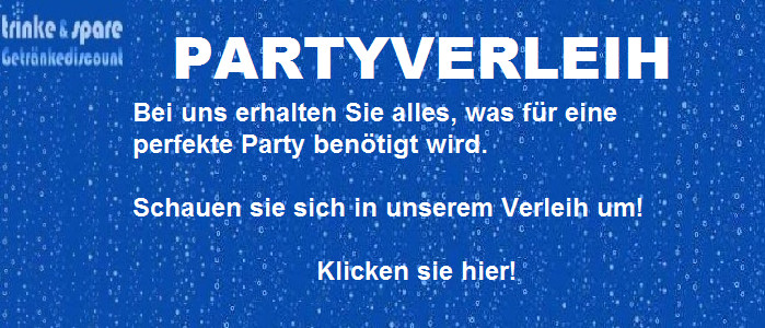 Getränke Lieferservice Berlin
 Ihr Getränke Lieferservice für Berlin trinkeundspare