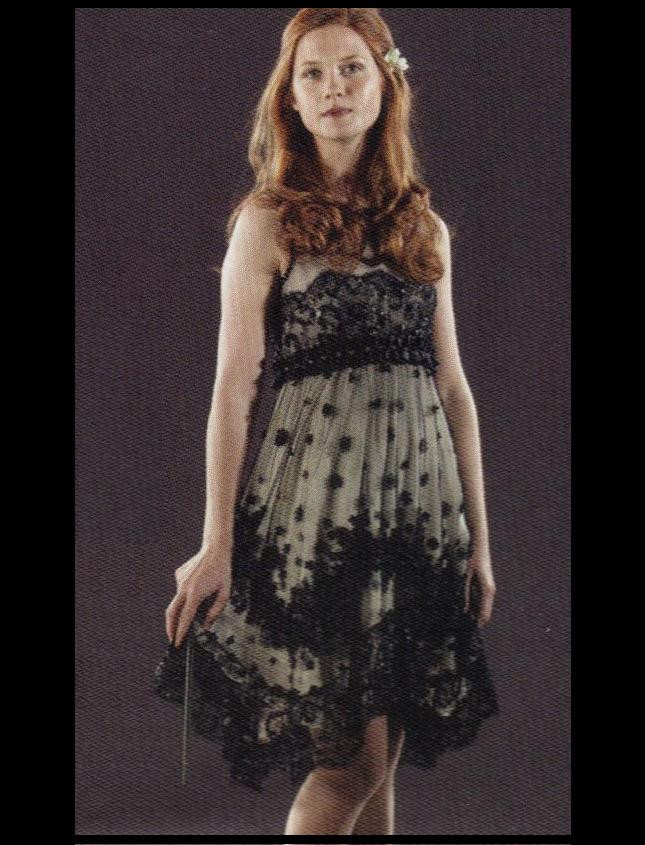 Ginny Weasley Hochzeitskleid
 Fotos boda Harry Potter y las Reliquias de la Muerte