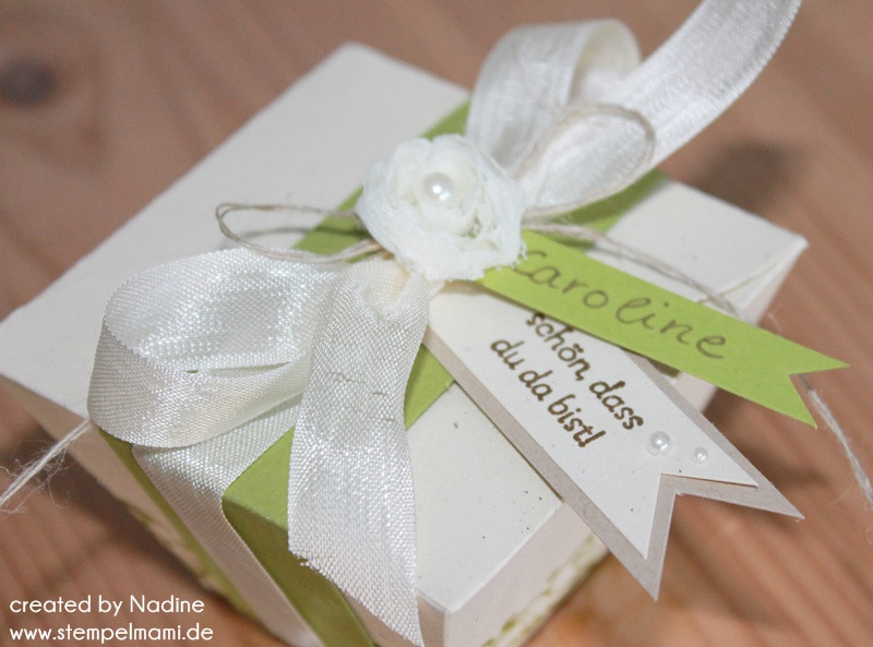 Give Away Hochzeit
 Zwei Give Aways zur Hochzeit Basteln mit Stampin Up