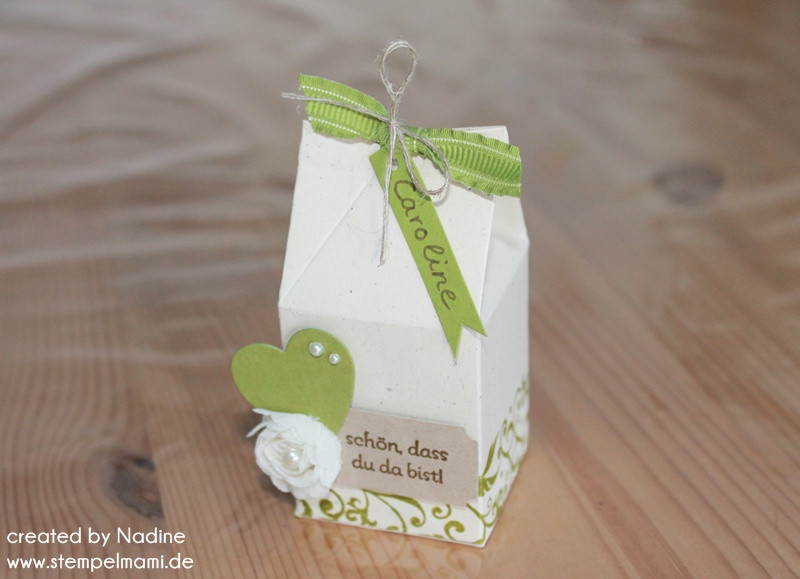 Give Aways Hochzeit
 Zwei Give Aways zur Hochzeit Basteln mit Stampin Up