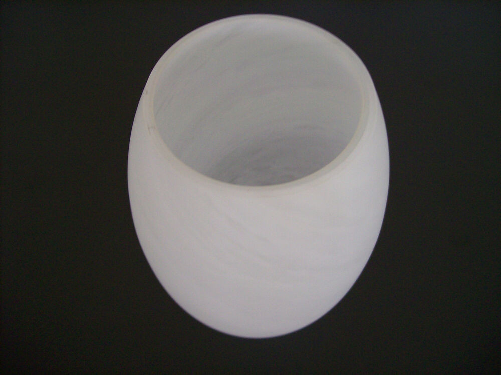 Glas Lampenschirm
 Glas Lampenschirm Ersatzglas Kegel Weiß alabaster GY6 35