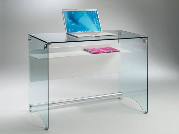 Glas Schreibtisch
 Scriba Schreibtisch für puter aus Glas