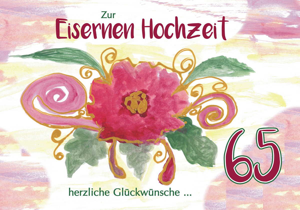 Glückwünsche Eiserne Hochzeit
 Eiserne Hochzeit RSC Karten