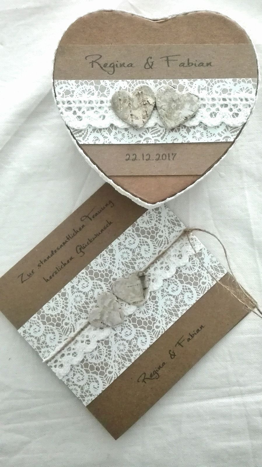 Glückwunschkarte Hochzeit Vintage
 festliche karten und mehr RUSIKALE GLÜCKWUNSCHKARTE zur