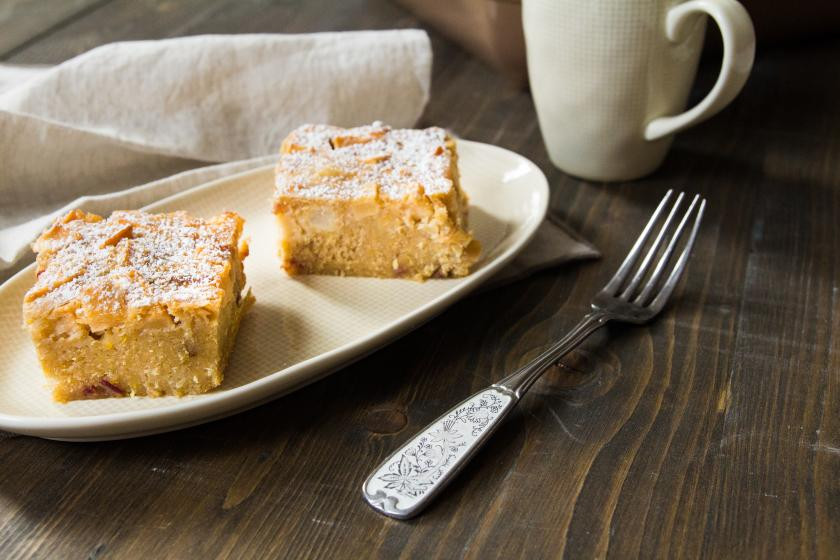 Glutenfreier Kuchen
 Glutenfreier Apfel Polenta Kuchen