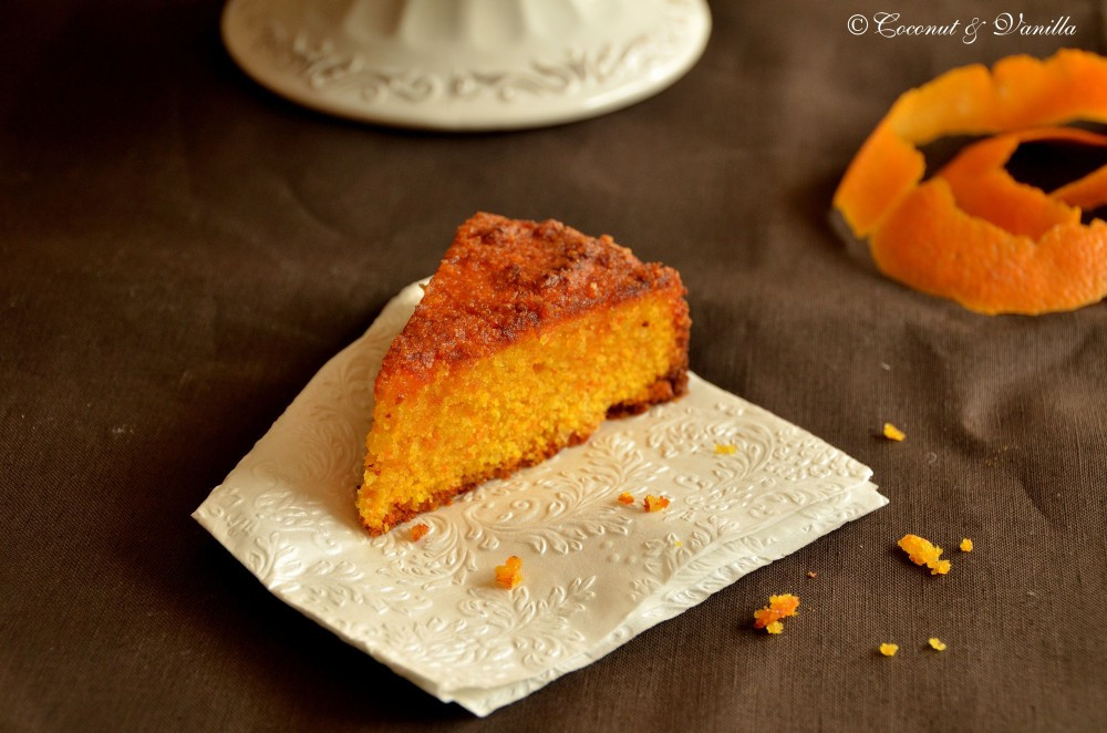 Glutenfreier Kuchen
 Glutenfreier Orangen Polenta Kuchen Coconut & Vanilla