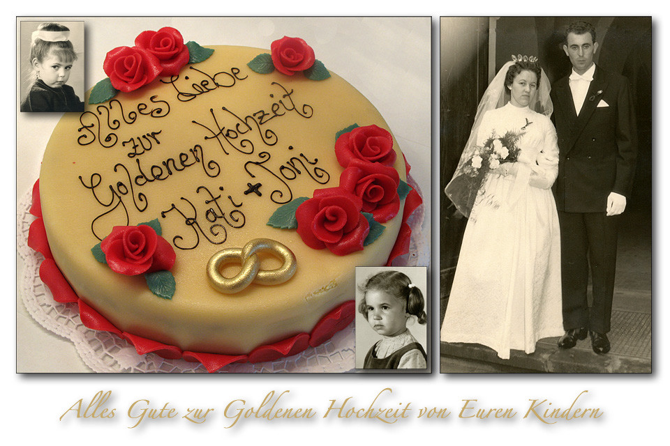 Goldene Hochzeit Bilder
 Goldene Hochzeit Foto & Bild