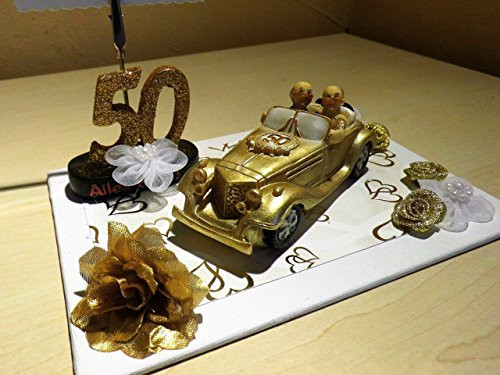 Goldene Hochzeit Jahre
 Dekoration Geldgeschenk Geschenk Goldene Hochzeit