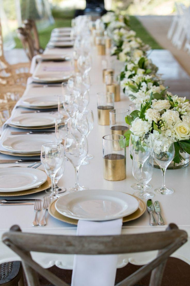 Goldene Hochzeit Tischdeko
 Hochzeit im Frühling 57 Ideen für eine traumhafte Tischdeko