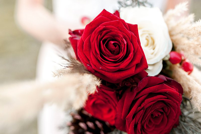 Got Rote Hochzeit
 Klassische Hochzeit mit roten Rosen