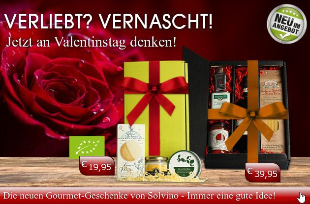 Gourmet Geschenke
 Neue Gourmet Geschenke von Solvino Wir haben Ihre