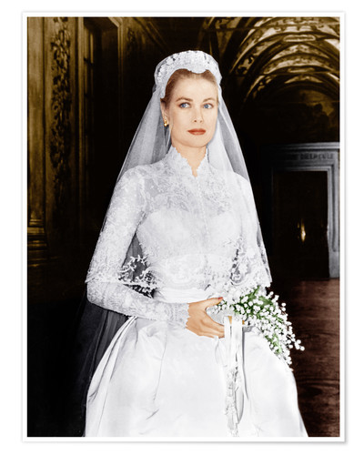 Grace Kelly Hochzeit
 Die Hochzeit in Monaco Grace Kelly Poster Poster online