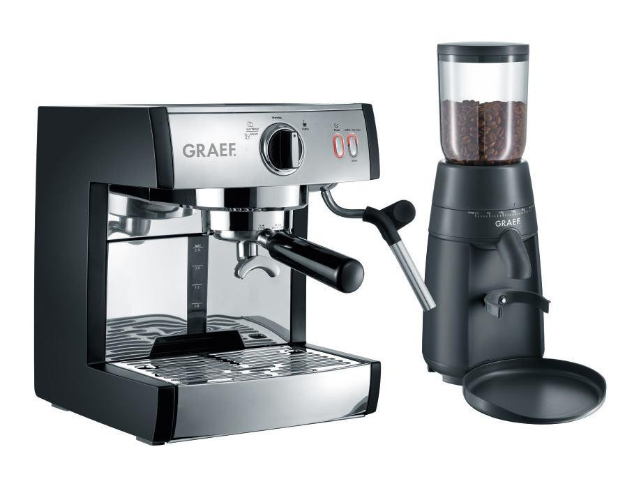 Graef Kaffeemühle Cm 702
 Graef Espressomaschine Pivalla & Kaffeemühle CM 702 im Set