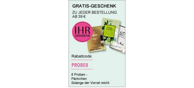 Gratis Geschenke Douglas
 Douglas Gutschein Rabattcode Goo s von Frau Shopping