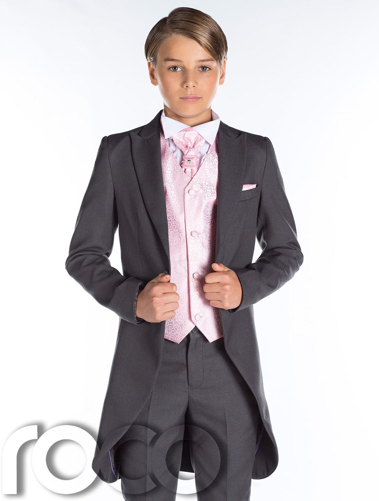 Grauer Anzug Hochzeit
 grau Frack Anzug Jungen Hochzeit Outfits prom anzug