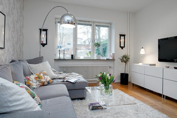 Graues Sofa
 140 Bilder Einzimmerwohnung einrichten Archzine