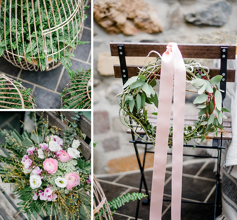 Greenery Hochzeit
 Farn und Feen Green Boho Hochzeit