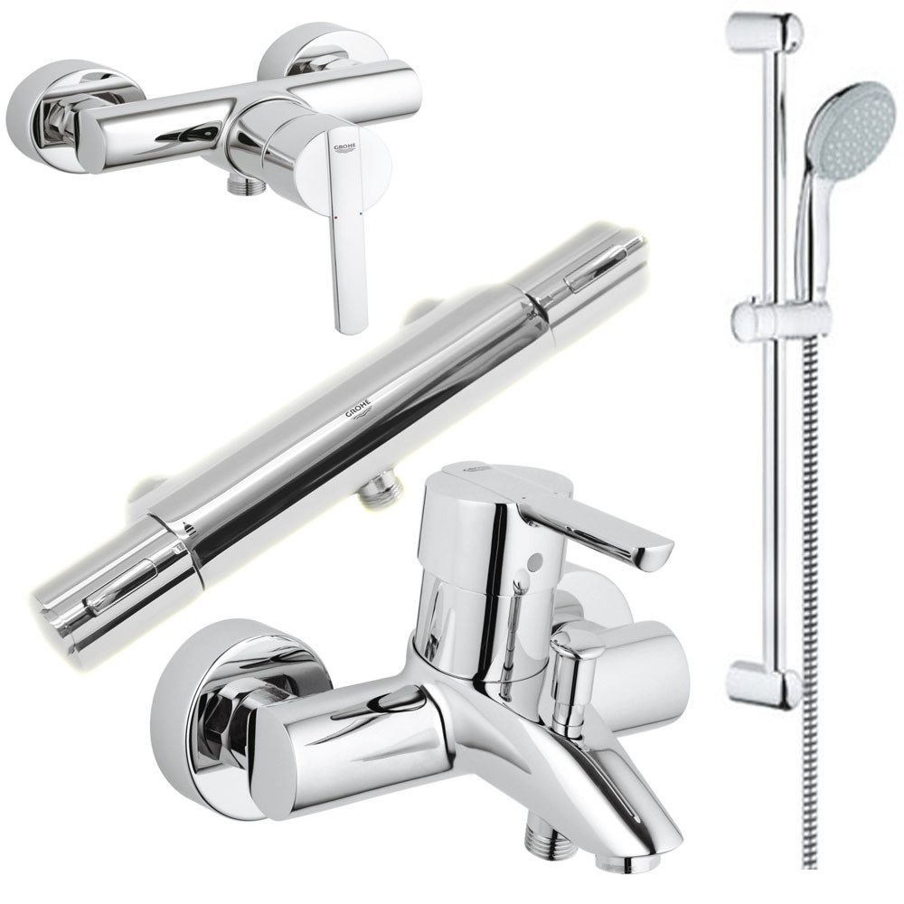 Grohe Armaturen
 Grohe Bad Armaturen Sets Armatur Thermostat Brause für