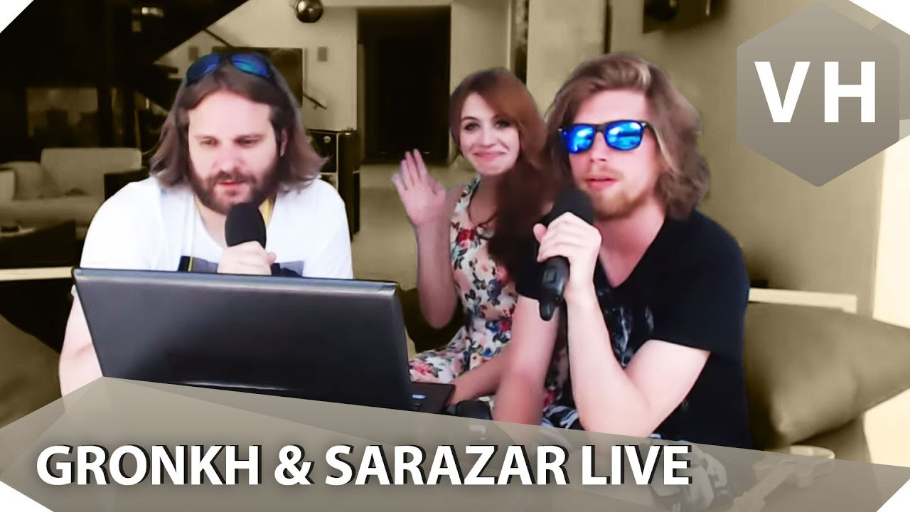 Gronkh Pandorya Hochzeit
 Gronkh und Sarazar live aus LA 1