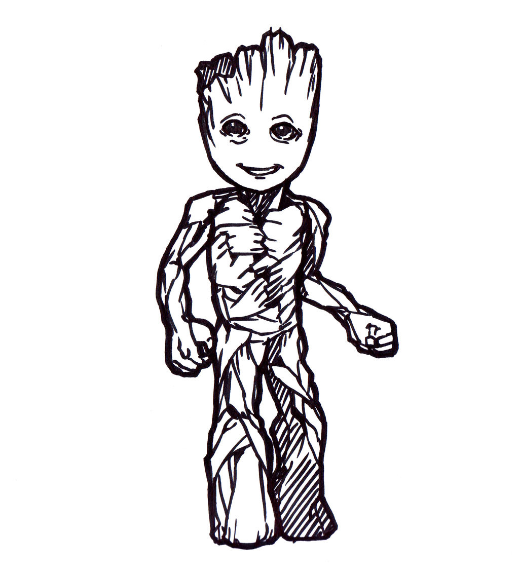 Groot Ausmalbilder
 Baby Groot by Windam on DeviantArt