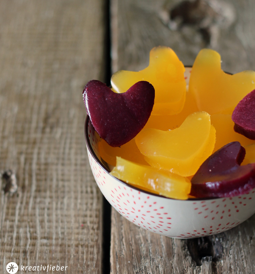 Gummibärchen Geschenke
 Leckerschmecker Fruchtgummi selbermachen Einfaches Rezept
