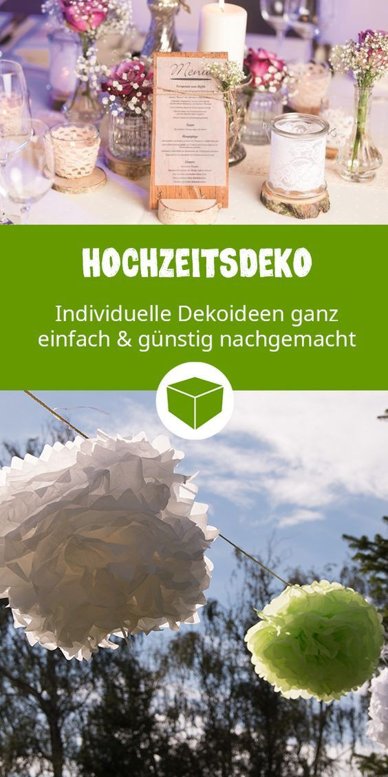 Günstig Hochzeit Feiern
 Hochzeitsdeko süße Ideen