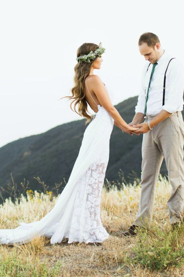 Günstig Hochzeit Feiern
 Boho Brautkleider 2018 2019 Diese Kleider sind einfach