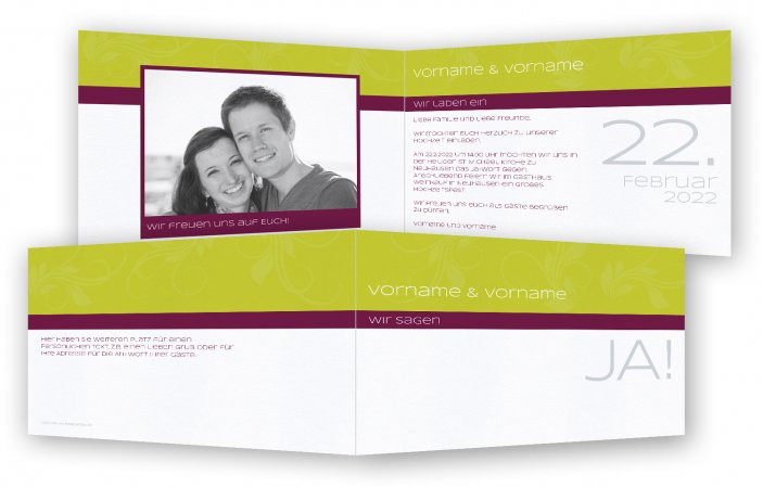 Günstige Einladungskarten Hochzeit
 Günstige Einladungskarten zur Hochzeit