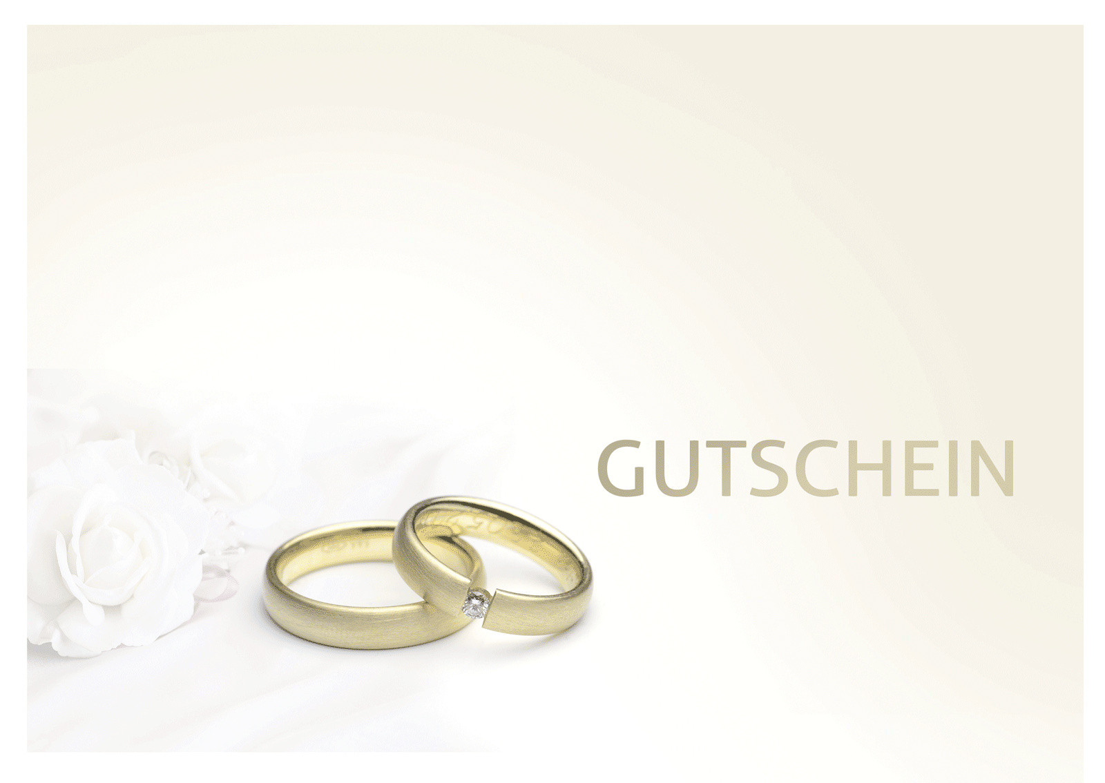 Gutschein Hochzeit
 biber ticket Gutschein "Hochzeit"