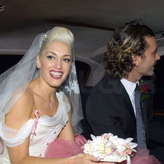 Gwen Stefani Hochzeit
 Gwen Stefani trug ein rosa Kleid für ihre Hochzeit mit